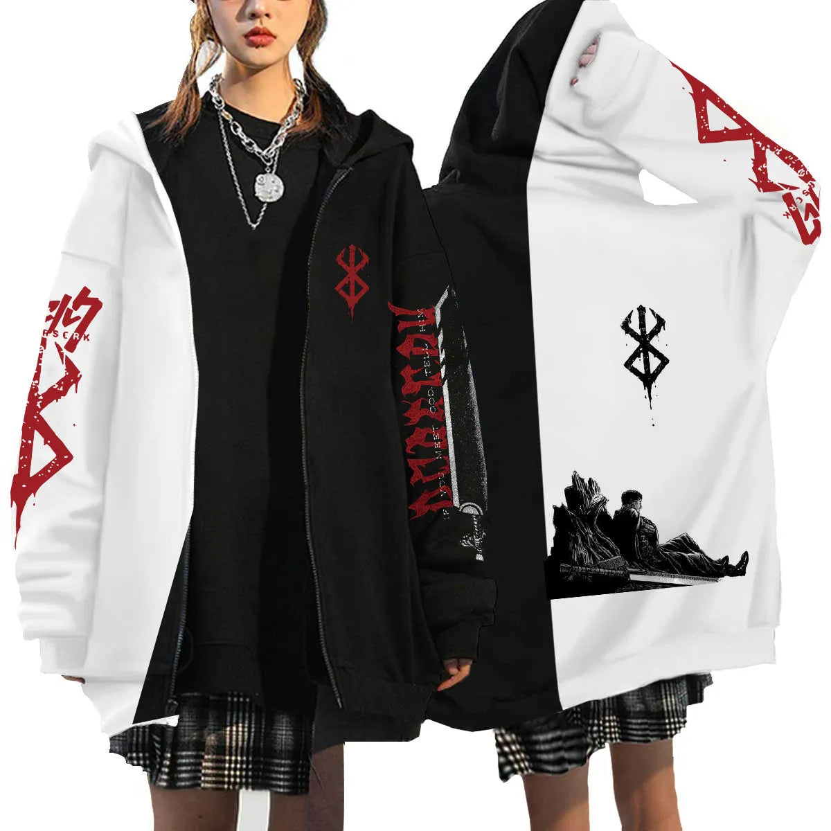 Anime Hoodie Zip Up