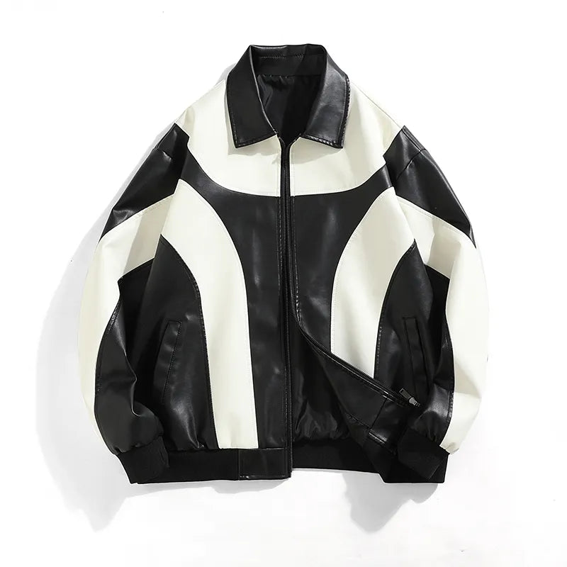 Faux Leather Jacket, Padded