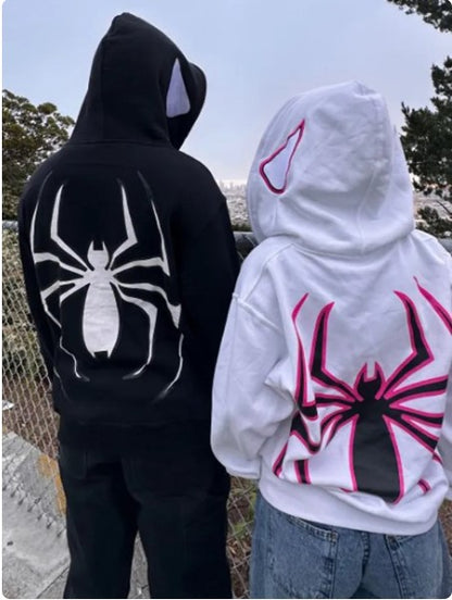 Long sleeve spider-man hoodie