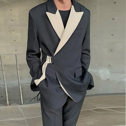 Korean Style Streetwear Elegant Blazer