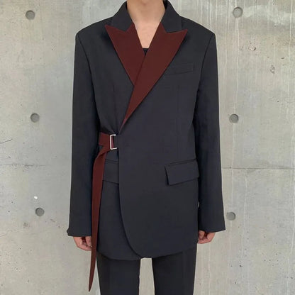 Korean Style Streetwear Elegant Blazer