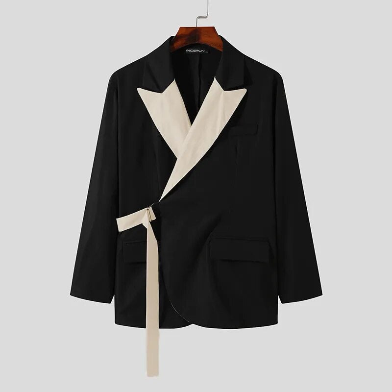 Korean Style Streetwear Elegant Blazer