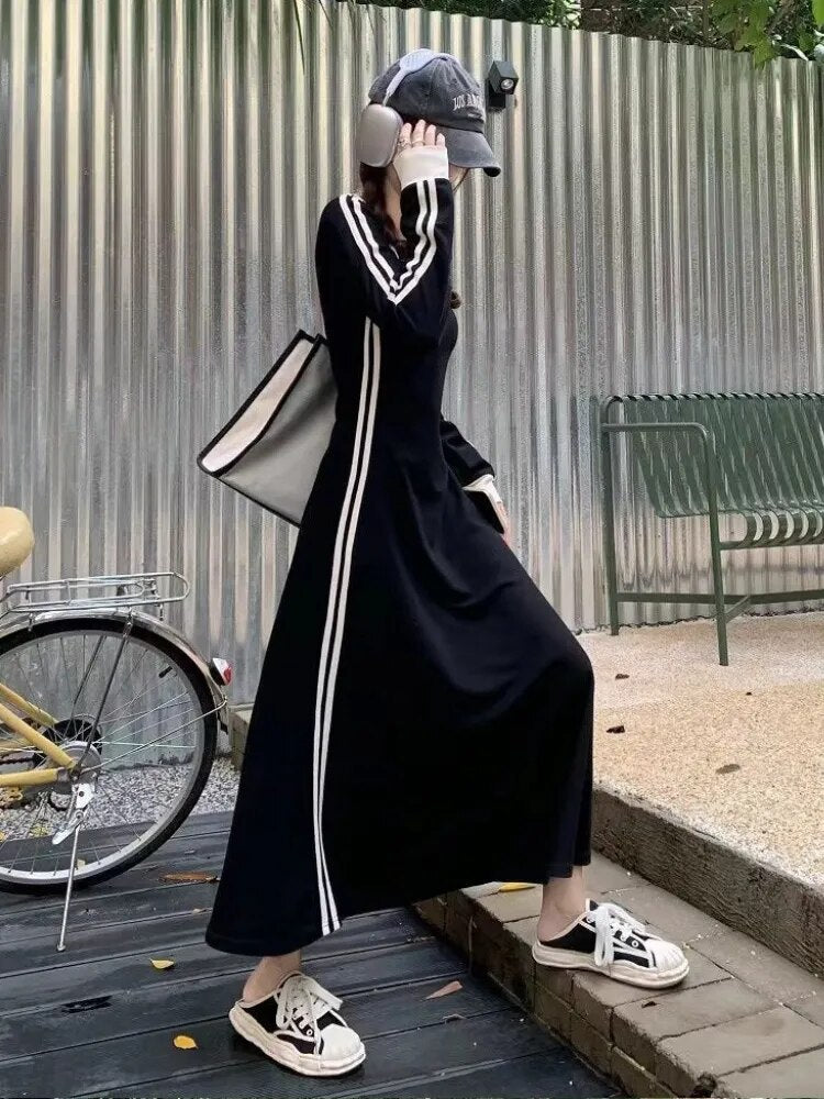 Casual Slim Long Sleeve Dresses