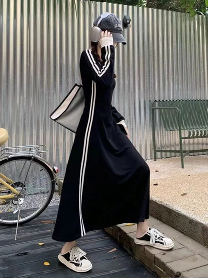 Casual Slim Long Sleeve Dress Elegant