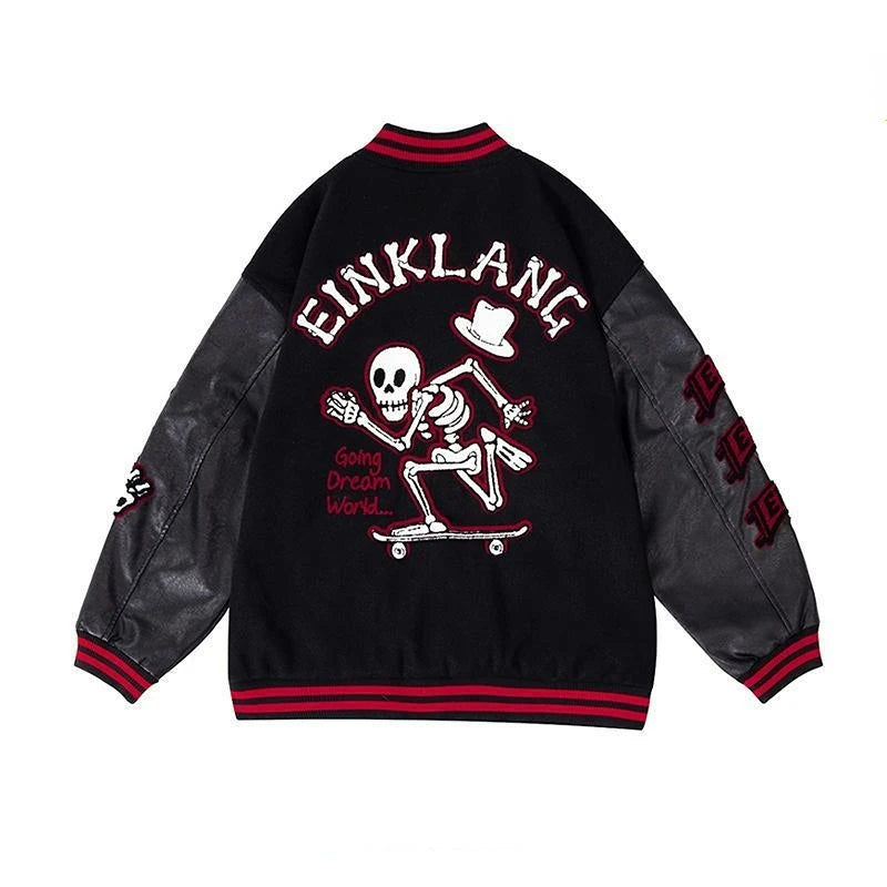 Embroidery Jacket Retro Patchwork Warm