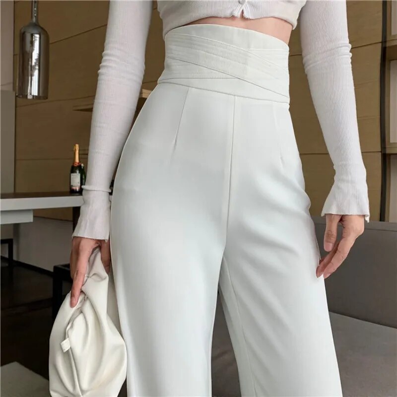 High Waist Women's Pants Loose