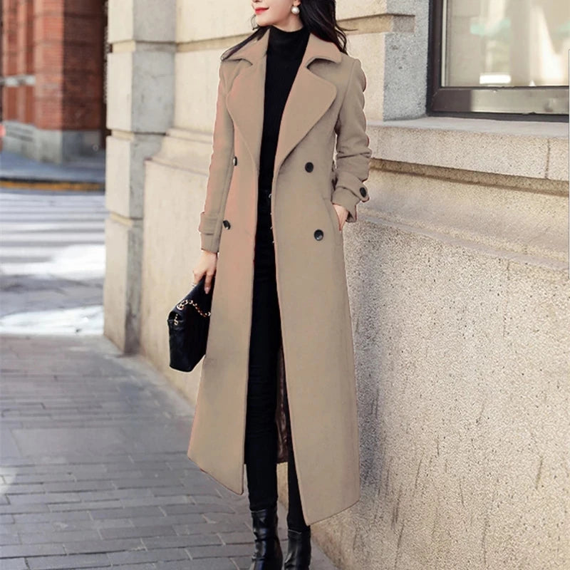 Winter Trench Thick Coat