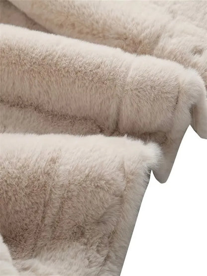 Thick Warm Double-sided Fur in one Jacket