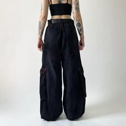 Goth Dark Punk Cargo Pants