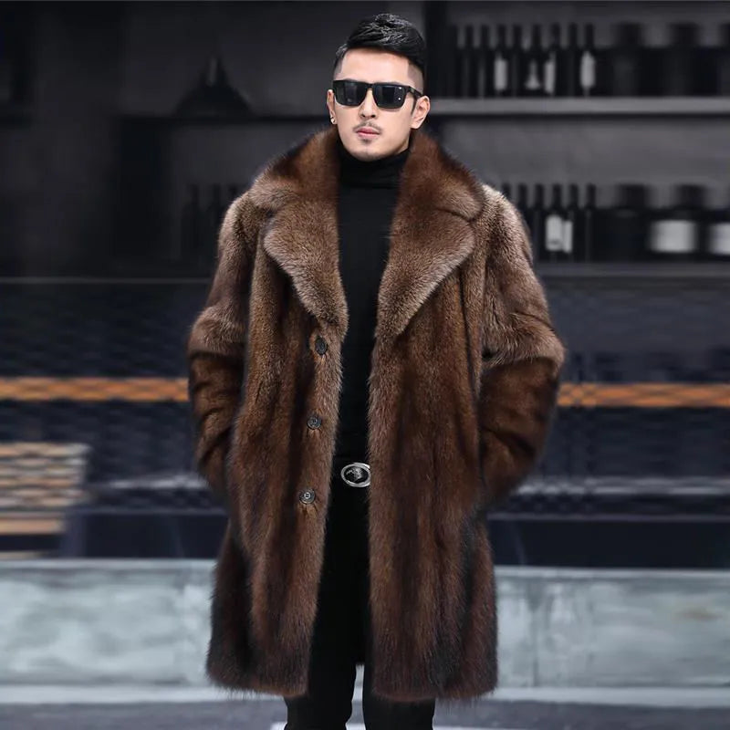 Long Fur Winter Coat