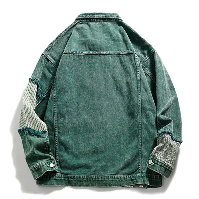 Vintage Denim Jacket Streetwear