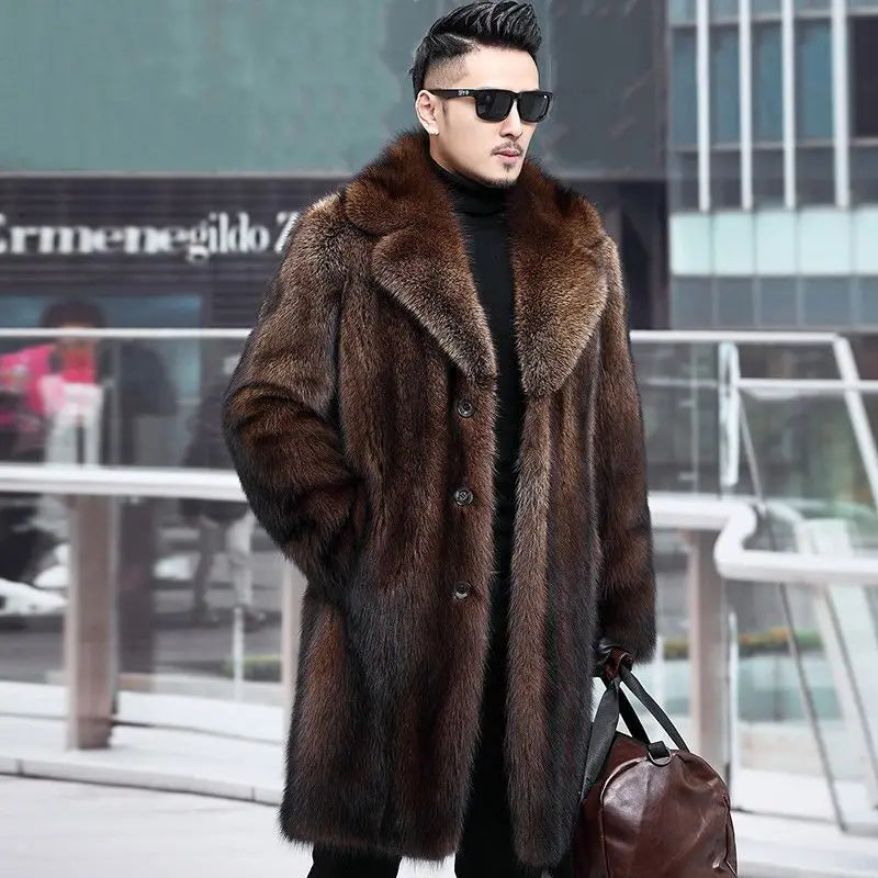 Long Fur Winter Coat