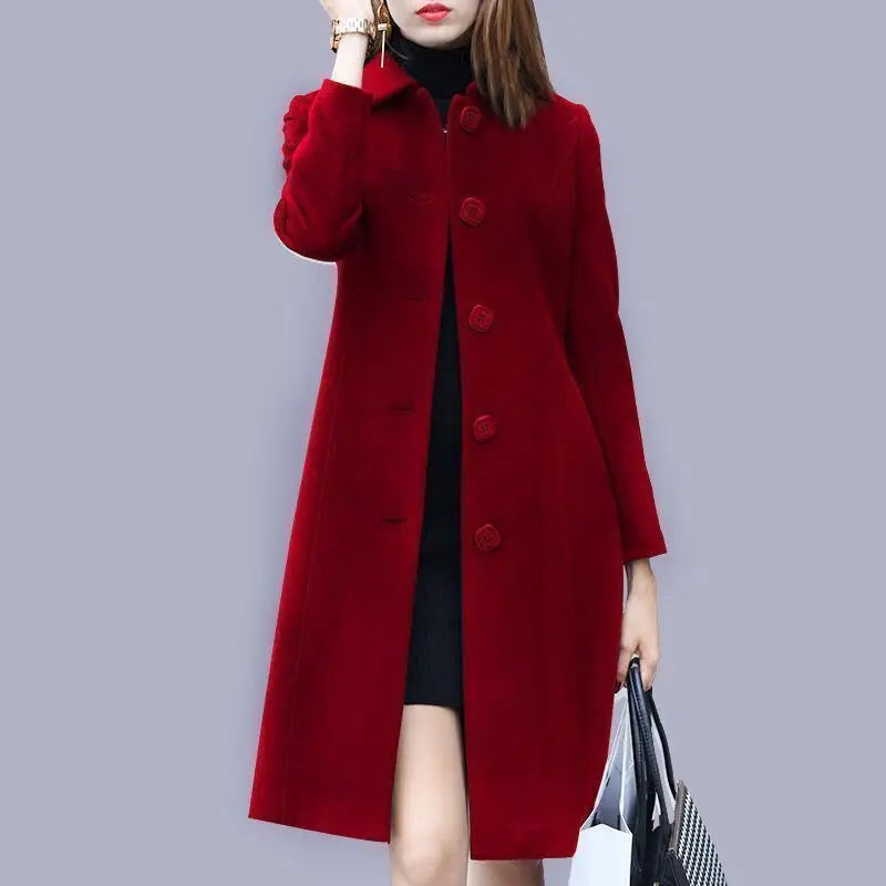 Long Winter Trench Coat