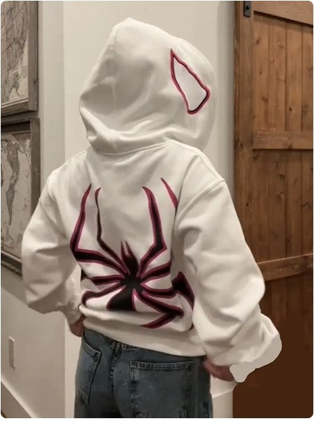 Long sleeve spider-man hoodie