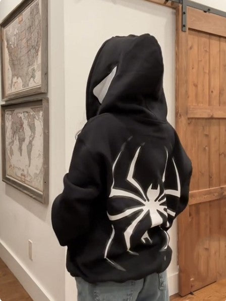 Long sleeve spider-man hoodie